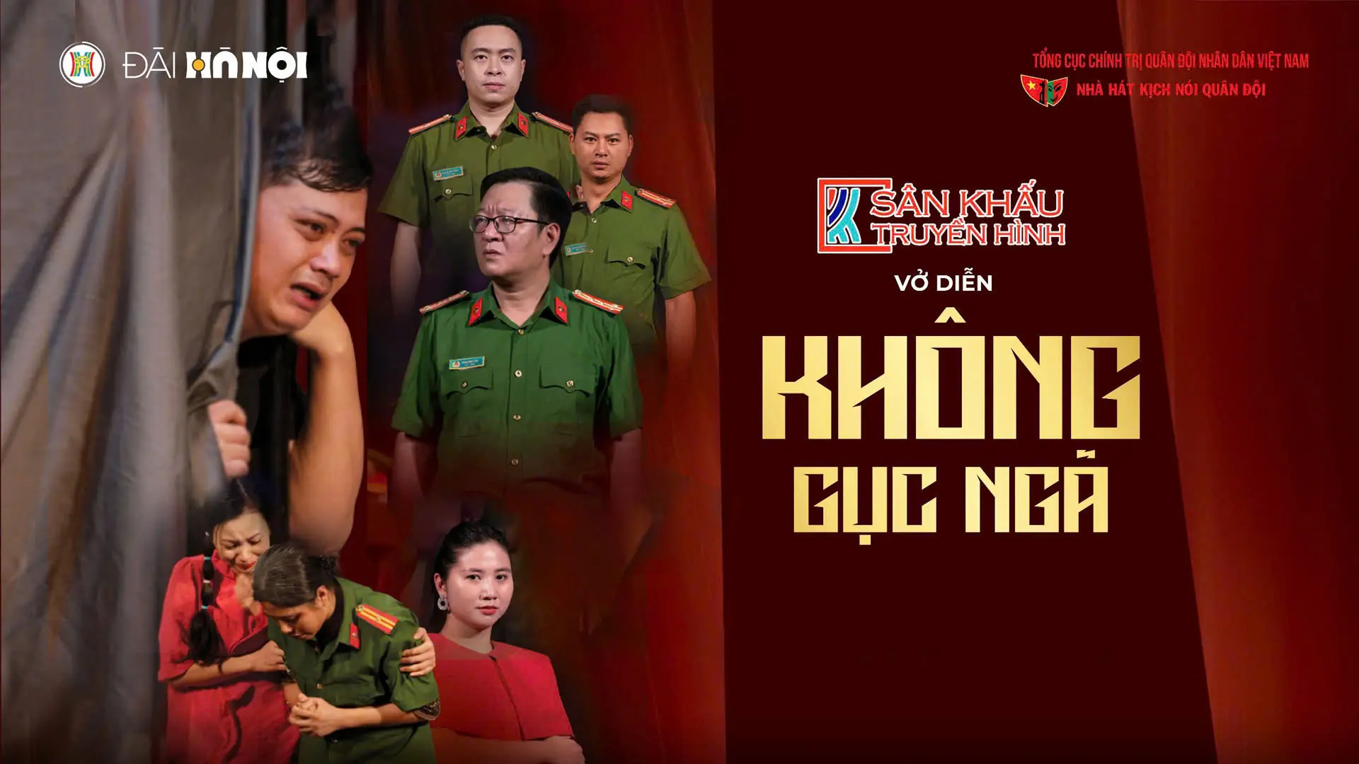 Sân khấu truyền hình: Vở kịch 'Không gục ngã'